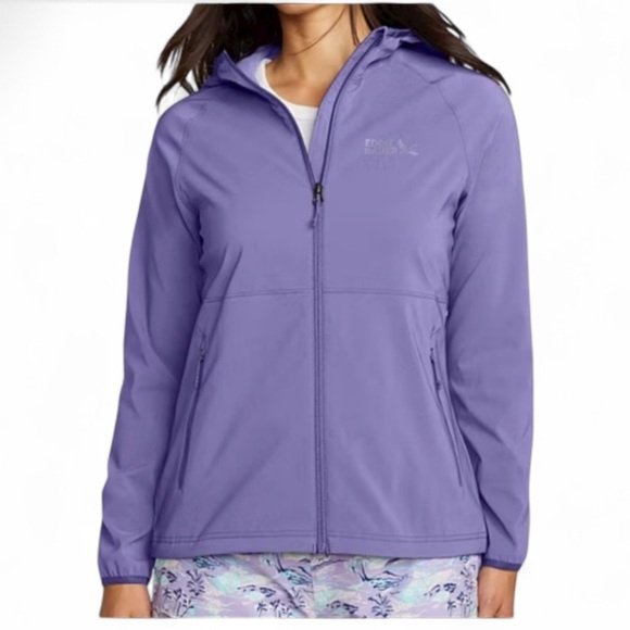Eddie Bauer Jackets & Blazers - Eddie Bauer Women's Purple lightweight Water Repellent Ski Jacket